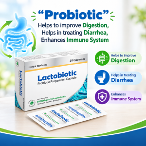 Lactobiotic® Capsule: Digestive Wellness Companion